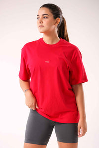T-SHIRT ROUGE